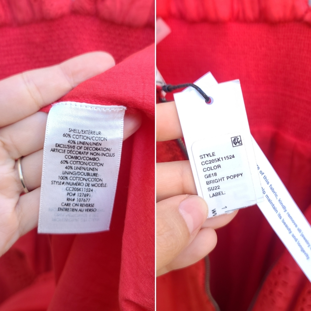 Alice + Olivia | Levine Broderie-Anglaise Cotton Linen Blend Maxi Dress NEW - Picture 16 of 16